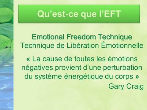 Diaporama EFT - Ressource et Zen 4