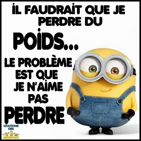 Minion perte de poids